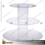 3-TIER DESSERT STAND