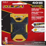 40MM GSR-2 STAINLESS STEEL BLADE MINI GLASS SCRAPER VARIATION: DEFAULT TITLE