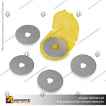 45MM TUNGSTEN STEEL ROTARY BLADE - 1, 2, 5, OR 10 PACKS VARIATION: RB45-2