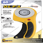 60MM RTY-3/DX ERGONOMIC ROTARY CUTTER VARIATION: DEFAULT TITLE