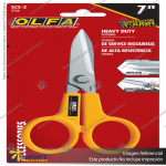7-INCH SCS-2 SERRATED-EDGE STAINLESS STEEL SCISSORS VARIATION: DEFAULT TITLE