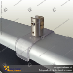 8MM SIGN HOLDER CLIP - 60MM WIDE GONDOLAS