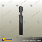 9.5MM SOLID CARBIDE DOUBLE FLUTE SPIRAL CUTTER