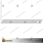 9MM AB SILVER SNAP BLADES - 5, 10 OR 50 PACK VARIATION: AB-50B