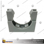 ABRAZADERA PARA TUBO GRIS 28 MM
