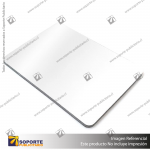 ACM Soporte Publicitario BLANCO BRILLANTE BR404B 3 X 1220 X 2440