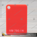 ACRILICO CAST ROJO VM780/N 3 X 1220 X 2440