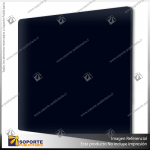 ACRILICO COLOR NEGRO 2MM