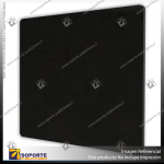 ACRILICO DESIGN NOVO BLACK SATIN BICOLOR M/B 3MM