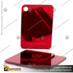 ACRILICO ESPEJO ROJO 2 X 1220 X 2440