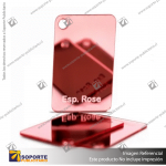 ACRILICO ESPEJO ROSADO 3 X 1220 X 2440