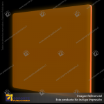 ACRILICO FLUORESCENTE AMBAR CLEAR NOVO 3MM