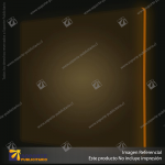 ACRILICO FLUORESCENTE ORANGE CLEAR NOVO 3MM