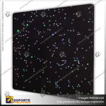 ACRILICO GLITTER SOFT RAINBOW BLACK - BICOLOR NOVO 3MM