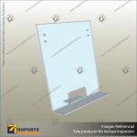 ACRYLIC SHELF FOR PRINT DISPLAYS - WALL MOUNTED