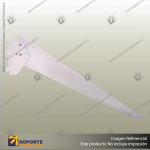 ADJUSTABLE SLOTTED BRACKETS WITH TILT RISE - WSBTRS TILT RISE - ZINC COATED