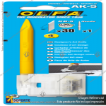 AK-5 DESIGNER GRAPHIC ART KNIFE WITH 30 REPLACEMENT BLADES VARIATION: DEFAULT TITLE