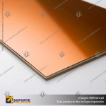 ALUMINIO COMPUESTO EXTERIOR NARANJO 4 MM HPCBOND PVDF - 1.50 X 5 MT