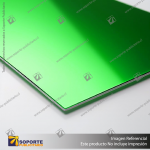 ALUMINIO COMPUESTO EXTERIOR VERDE 4 MM HPCBOND PVDF - 1.50 X 5 MT