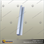 ALUMINIUM CHANNEL CAPPING - 12MM PANELS