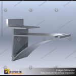 ALUMINIUM SHELF BRACKETS (FOR 6MM-18MM SHELVES)
