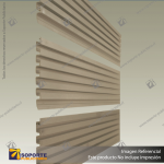 ALUMINIUM SLATWALL- 25MM TOP PLANK