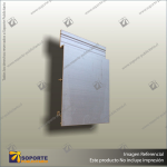 ALUMINIUM SLATWALL - 150MM PITCH