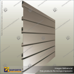 ALUMINIUM SLATWALL - 75MM PITCH