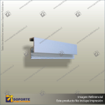 ALUMINIUM SLATWALL - TOP CAP