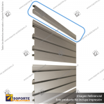 ALUMINIUM SLATWALL - TOP CAP