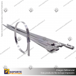 AMARRA ACERO INOXIDABLE 300X4,6MM BL100 UNID