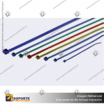 AMARRA PLASTICA COLOR 3,6 X 300MM BL100 UNIDADES