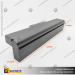 ANDORRA - FOCO PLEGABLE MAGNETICO CUERPO NEGRO 18W 48V 3000K