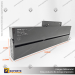 ANDORRA - FOCO PLEGABLE MAGNETICO CUERPO NEGRO 18W 48V 4000K