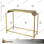 ARRIMO METALICO DORADO 
