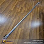 BARRA ALUMINIO MEDIA PARED CON CONECTOR