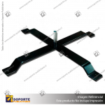 BASE PRO X COLOR NEGRO (60 CMS) BANDERA PUBLICITARIA (C10)