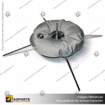 BASE PRO X CROMADA (95 CMS) BANDERA PUBLICITARIA (C6)