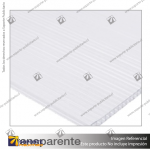 BIOMBO SEPARADOR AMBIENTES PA 10 MM SIN MARCO 70*200 CMS TRANSPARENTE CON TOPES REGULABLES