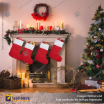 BOTA DE NAVIDAD/ROJO/ROJO