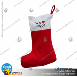 BOTA DE NAVIDAD/ROJO/ROJO