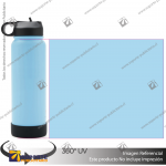 BOTELLA HYDRAGO 1200 ML/CELESTE/NEGRO