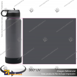 BOTELLA HYDRAGO 1200 ML/GRIS OSCURO/NEGRO