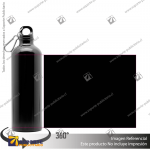 BOTELLA SPORT ALUMINUM/NEGRO/NEGRO