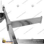BRAZO A BARRA AMERICANA 20 CM RECTANGULAR