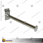 BRAZO FRONTAL TUBULAR A PANEL RANURADO
