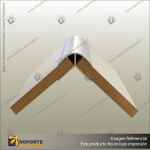 C09 - NON-MITERED CORNER JOIN - 9MM BUILDING PANELS