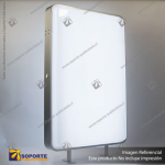 CAJA DE LUZ RECTANGULAR DOBLE GRAFICA 40*60 CMS PARA MURO