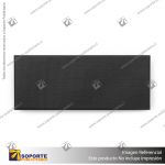 CAJA PARA 2 LAPICES/NEGRO/NEGRO