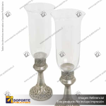CANDELABRO COLOR PLATA